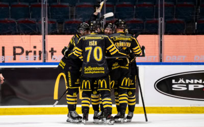 Bemannia matchvärd för AIK Hockeys säsongspremiär i HockeyAllsvenskan